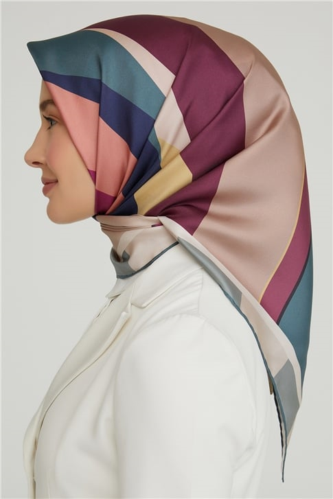Armine Twill İpek Eşarp 21Ka8629 31