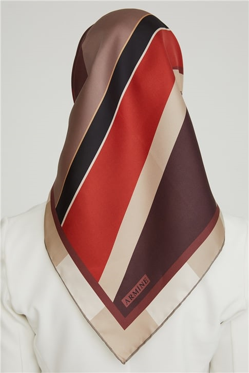 Armine Twill İpek Eşarp 21Ka8629 36