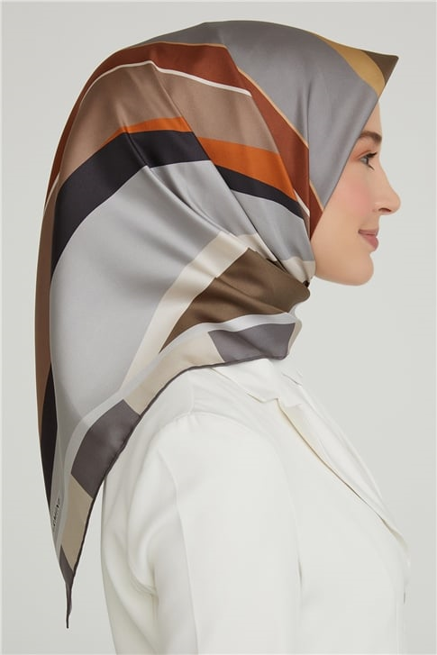 Armine Twill İpek Eşarp 21Ka8629 37