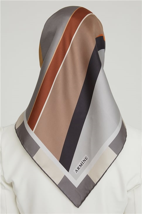 Armine Twill İpek Eşarp 21Ka8629 37