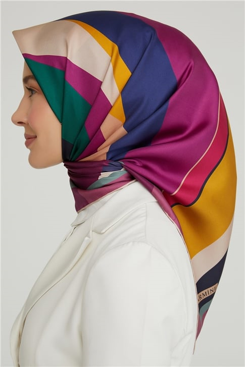 Armine Twill İpek Eşarp 21Ka8629 39