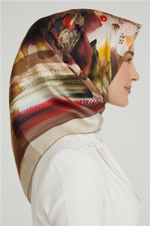 Armine Twill İpek Eşarp 21Ka8630 01