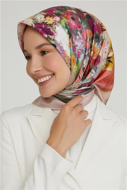 Armine Twill İpek Eşarp 21Ka8630 05