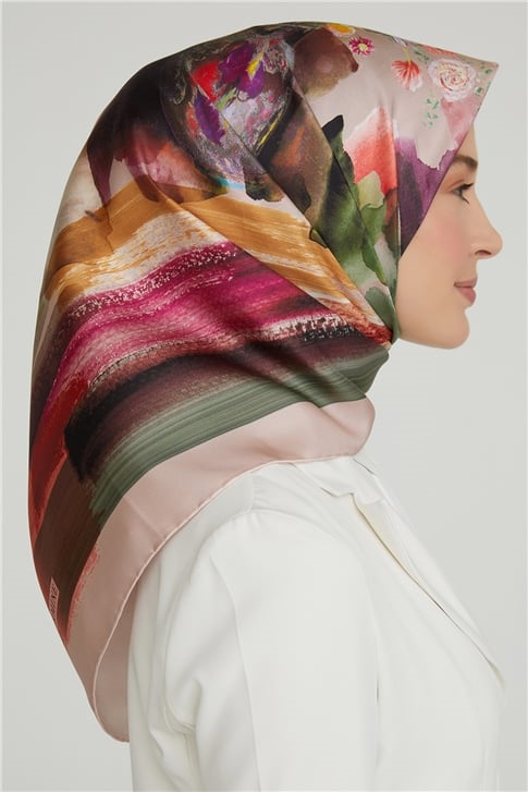 Armine Twill İpek Eşarp 21Ka8630 05