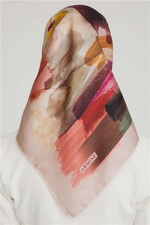 Armine Twill İpek Eşarp 21Ka8630 05