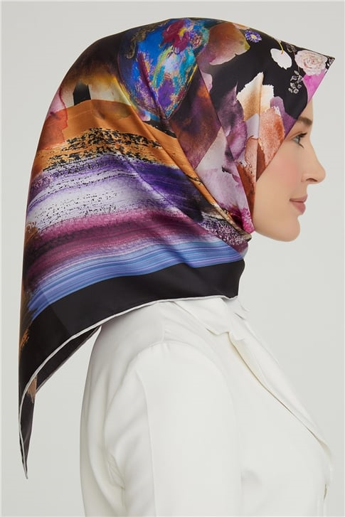 Armine Twill İpek Eşarp 21Ka8630 06