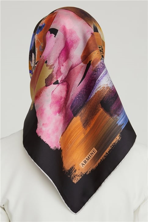 Armine Twill İpek Eşarp 21Ka8630 06