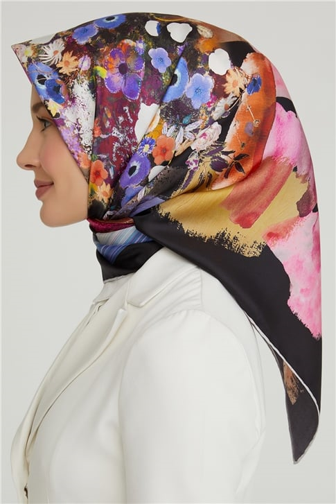Armine Twill İpek Eşarp 21Ka8630 06