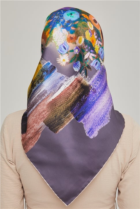 Armine Twill İpek Eşarp 21Ka8630 34