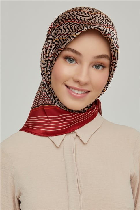 Armine Twill İpek Eşarp 21Ka8631 02