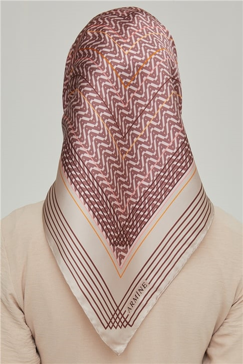 Armine Twill İpek Eşarp 21Ka8631 08