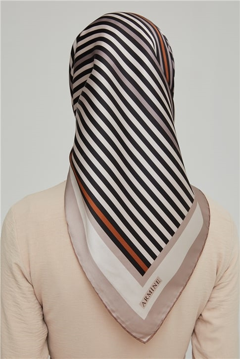Armine Twill İpek Eşarp 21Ka8633 31