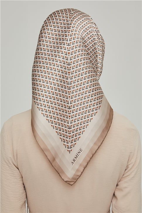 Armine Twill İpek Eşarp 21Ka8634 33