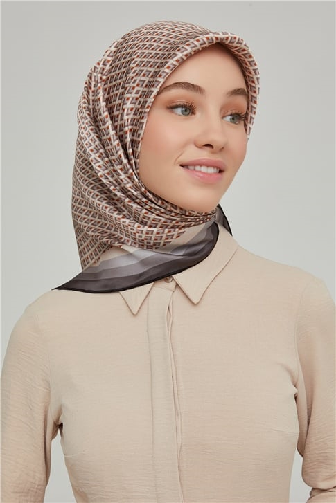 Armine Twill İpek Eşarp 21Ka8634 35
