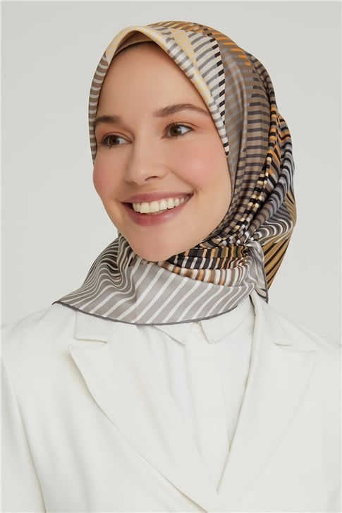 Armine Twill İpek Eşarp 21Ka8635 04