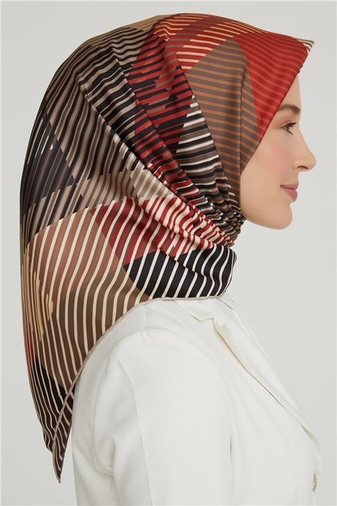 Armine Twill İpek Eşarp 21Ka8635 05