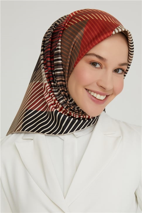 Armine Twill İpek Eşarp 21Ka8635 05