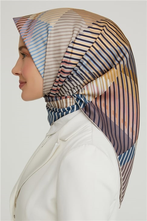Armine Twill İpek Eşarp 21Ka8635 06