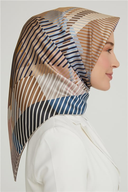 Armine Twill İpek Eşarp 21Ka8635 06