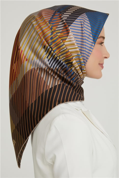 Armine Twill İpek Eşarp 21Ka8635 34