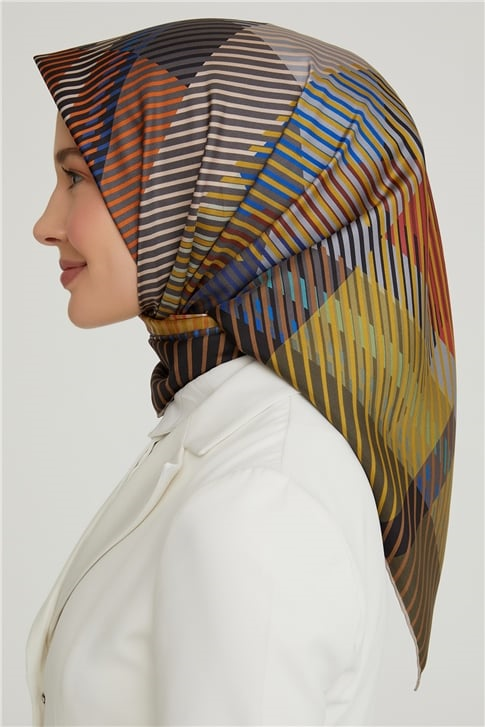 Armine Twill İpek Eşarp 21Ka8635 34