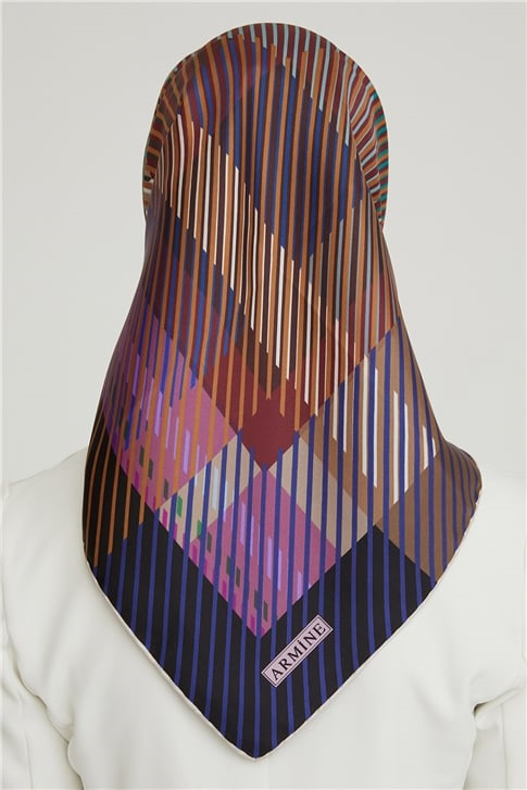 Armine Twill İpek Eşarp 21Ka8635 35