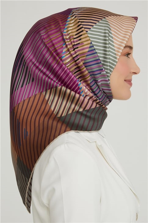 Armine Twill İpek Eşarp 21Ka8635 37