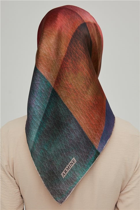 Armine Twill İpek Eşarp 21Ka8636 08