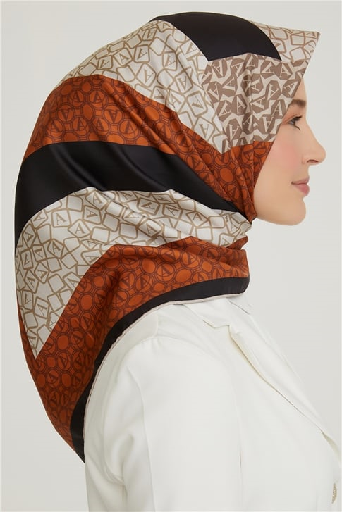 Armine Twill İpek Eşarp 21Ka8638 02
