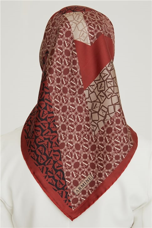 Armine Twill İpek Eşarp 21Ka8638 12