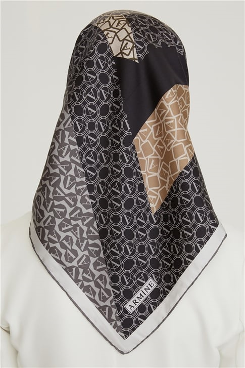 Armine Twill İpek Eşarp 21Ka8638 34