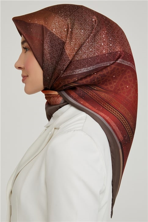 Armine Twill İpek Eşarp 21Ka8639 05