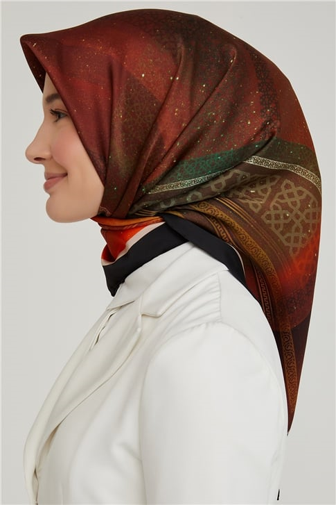 Armine Twill İpek Eşarp 21Ka8639 08