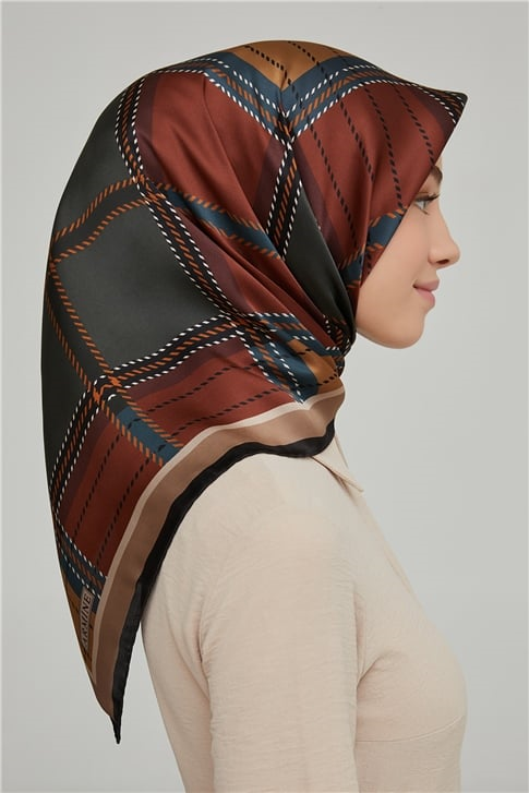 Armine Twill İpek Eşarp 21Ka8640 19