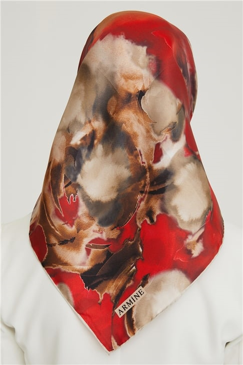 Armine Twill İpek Eşarp 21Ka8641 05
