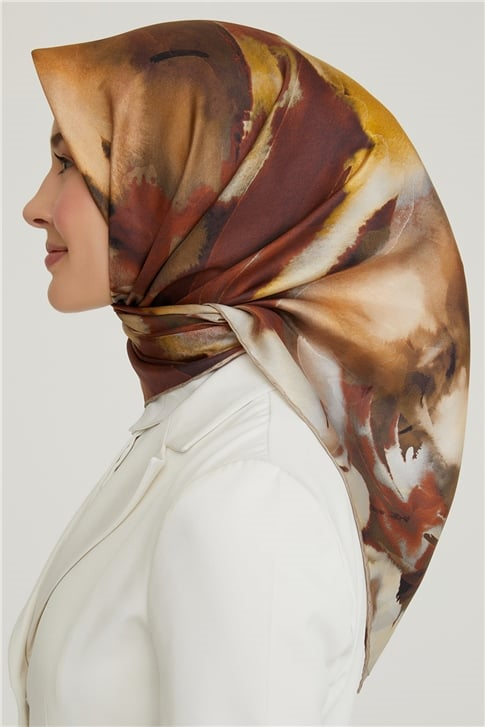 Armine Twill İpek Eşarp 21Ka8641 07