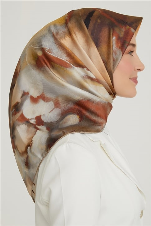 Armine Twill İpek Eşarp 21Ka8641 07