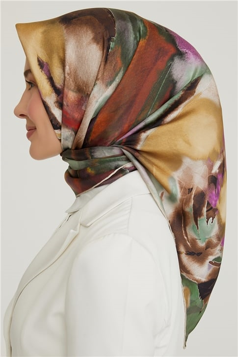 Armine Twill İpek Eşarp 21Ka8641 38