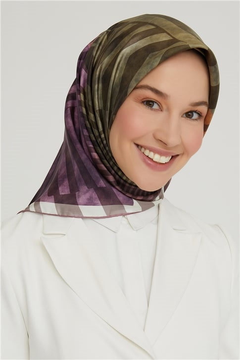 Armine Twill İpek Eşarp 21Ka8642 01