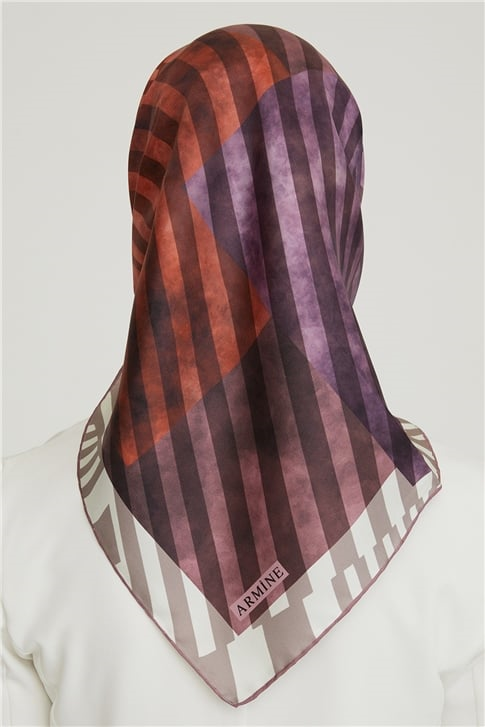 Armine Twill İpek Eşarp 21Ka8642 01