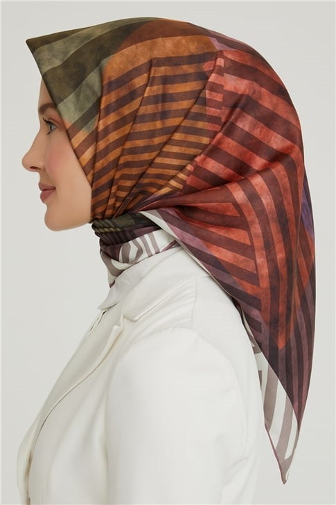 Armine Twill İpek Eşarp 21Ka8642 01