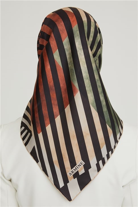Armine Twill İpek Eşarp 21Ka8642 04