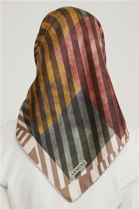 Armine Twill İpek Eşarp 21Ka8642 07