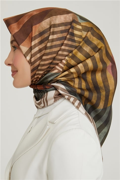 Armine Twill İpek Eşarp 21Ka8642 07
