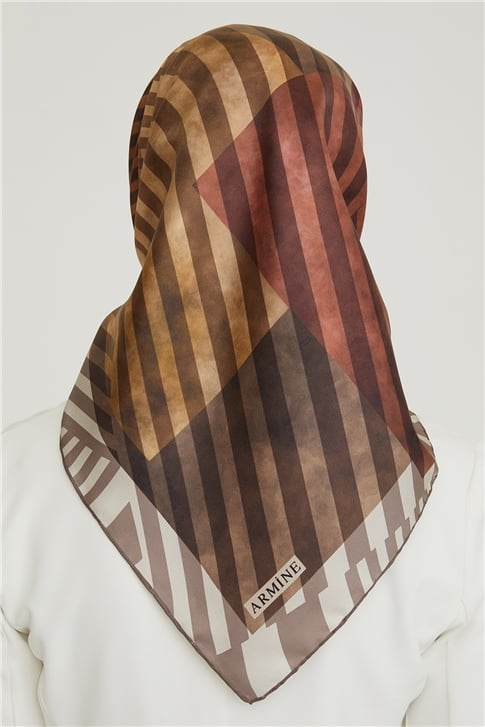 Armine Twill İpek Eşarp 21Ka8642 08