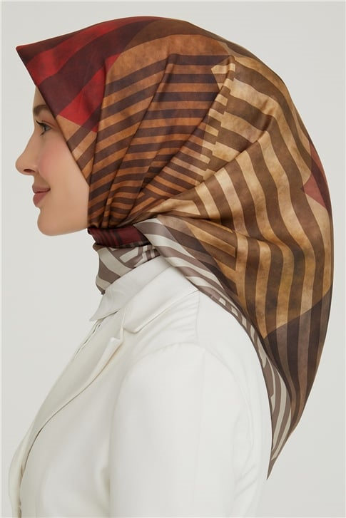 Armine Twill İpek Eşarp 21Ka8642 08