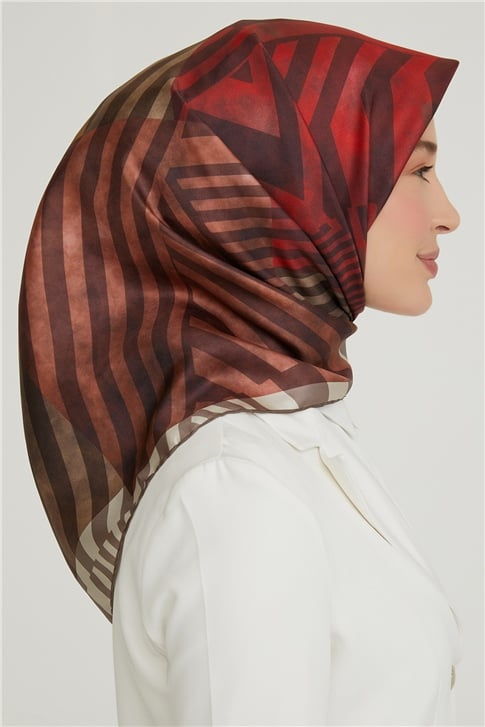 Armine Twill İpek Eşarp 21Ka8642 08