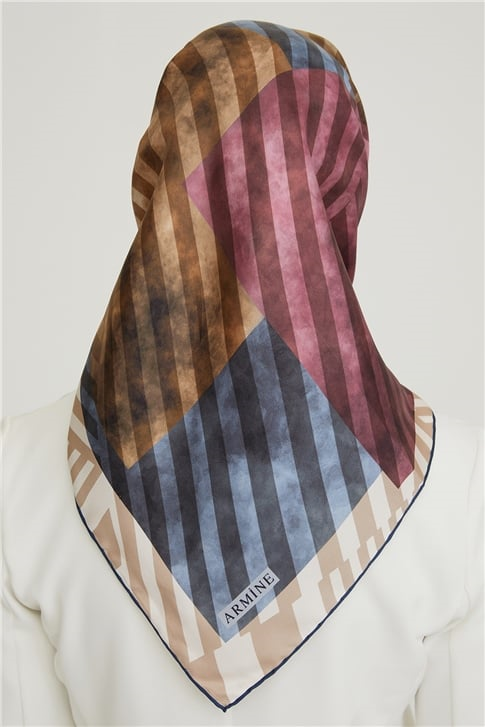 Armine Twill İpek Eşarp 21Ka8642 34