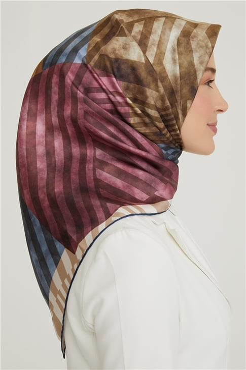 Armine Twill İpek Eşarp 21Ka8642 34