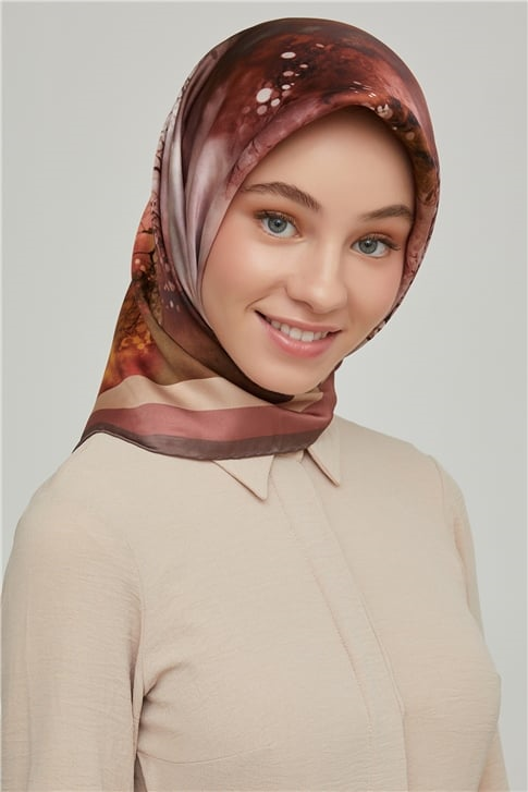 Armine Twill İpek Eşarp 21Ka8643 07